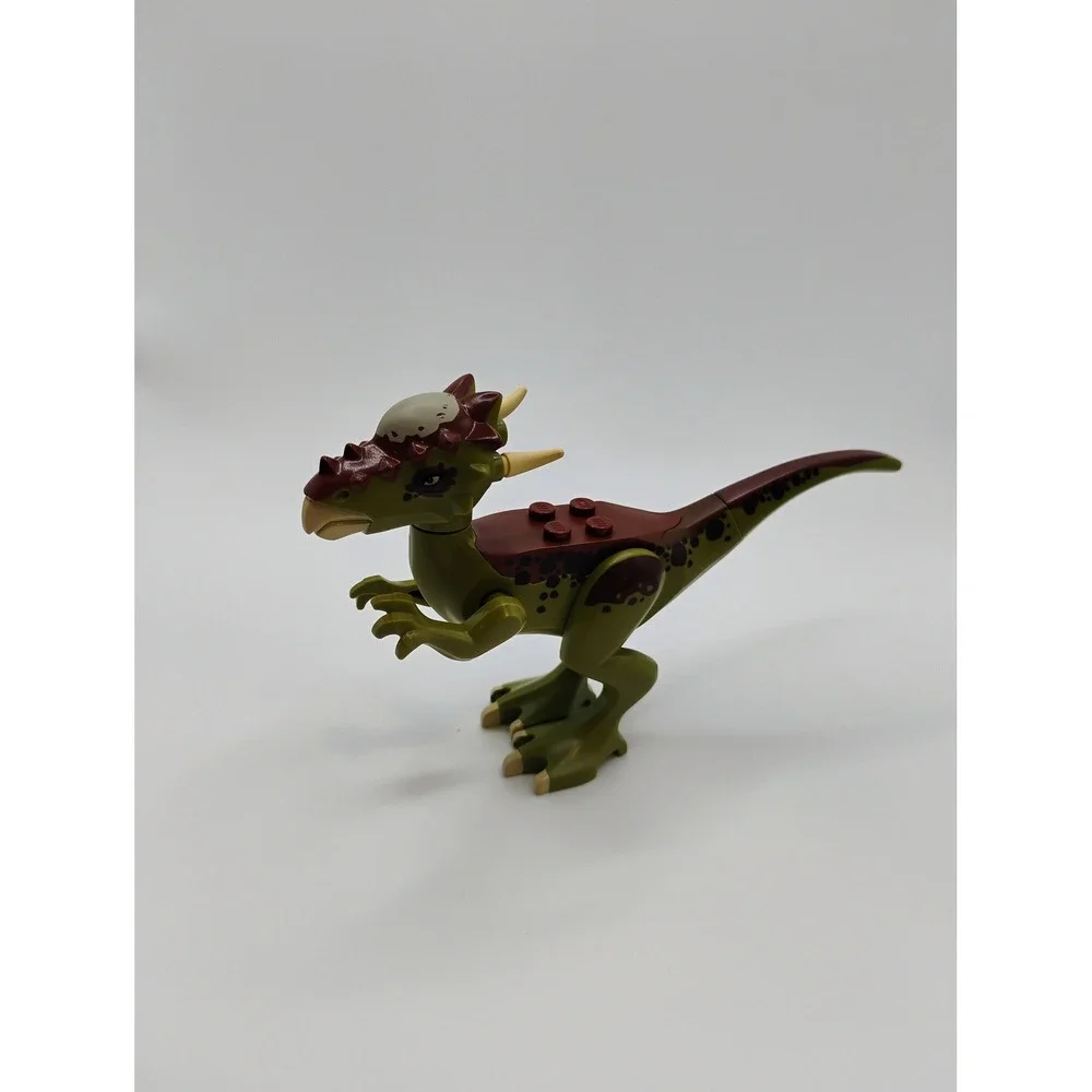 Lego Jurassic World Stygimoloch‎ Dinosaur Figure Olive Green Dark Red 75927